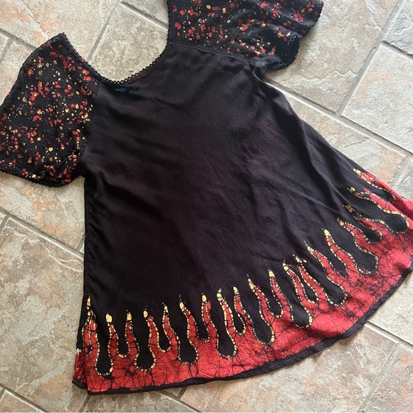 ⭐️BOGO FREE⭐️SAKKAS “Cora” Relaxed-fit Batik Embroidered Blouse - Picture 8 of 11